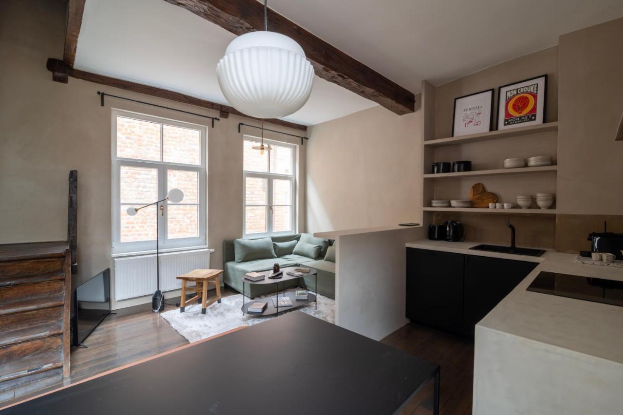 Apartamento Charming House In Le Sablon Bruselas Exterior foto